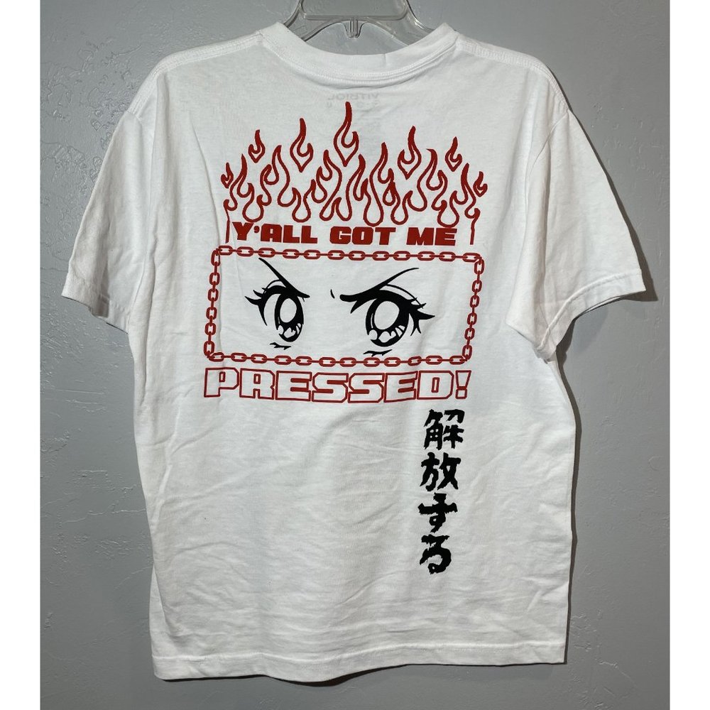 Vitriol Pressed White T-Shirt